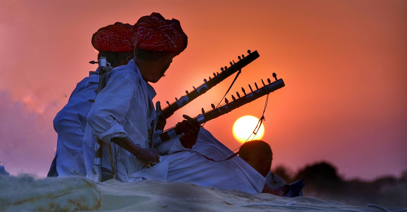 Musician Thar Desert India